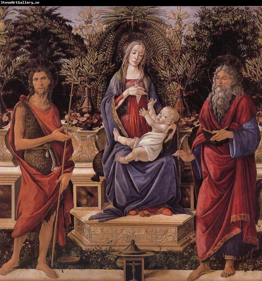 Sandro Botticelli Our Lady of subgraph